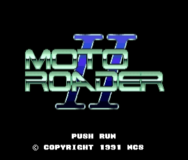 Moto Roader II screenshot 3 for PC Engine